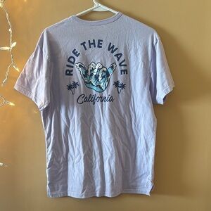 Ride the Wave California Blue T-Shirt